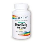 Once Daily Softgel Solaray 60 Softgel