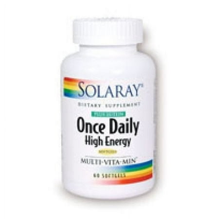 Once Daily Softgel Solaray 60 Softgel