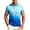 Blue, variant on Mens Shirts Short Sleeve Button Down Print Plus Size Mens Clothing,Yellow,4XL