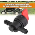 thumbnail image 2 of 1/4" Shut Off Valve Fuel Gas Tank Cut Off S Garden Lawn Mower Accessory2pc-red, 2 of 4