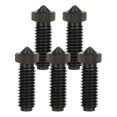 thumbnail image 1 of 5Pcs Hardened Steel Nozzles for 2, 3D Printers Hardened Steel Extruder Hotend Nozzle Kits 0.4mm, 1 of 5