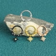 thumbnail image 2 of Juego de anillos para la nariz de acero inoxidable con circonita y ópalo, estilo europeo y americano, joyería para perforar la nariz con las uñas, 2 of 5