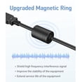 thumbnail image 4 of YQMAJIM (6.5Ft 2Pcs) 18AWG Premium Charging Cable for Garmin GPS: Thicker Power Cord, 90 Degree Shielding Mini USB Cable, Efficient Charging Adapter for Garmin GPS, Drivesmart 65, Zumo Xt, Nuvi, 4 of 7