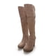 thumbnail image 1 of Botas Dorothy Gaynor Taupe alta T 26, 1 of 3