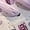 Purple, variant on Blue Kids' Printed Sports Footwear With Rotary Buckle And Even Breathable Sole For Outside Fun, Soft Insole For Casual Use