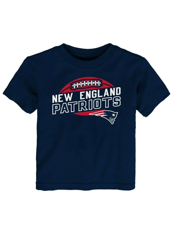 Girls Youth Pink New England Patriots Go-Getter T-Shirt