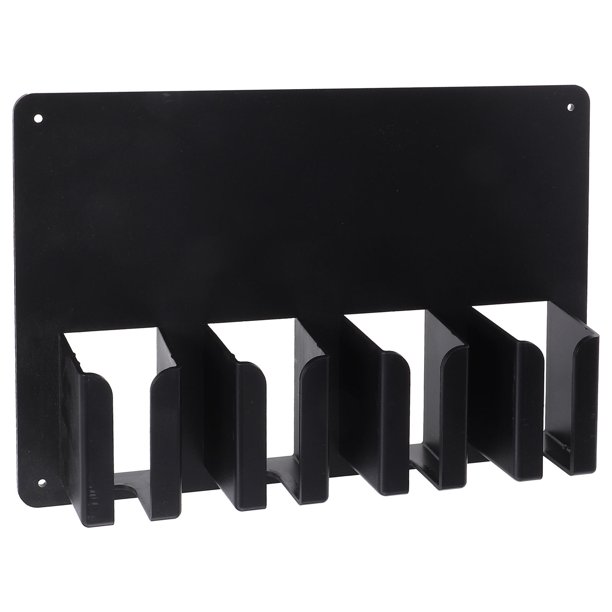 OULII Organizador De Herramientas De Salón Negro Para Cortapelos Y Accesorios Almacenamiento Cómodo