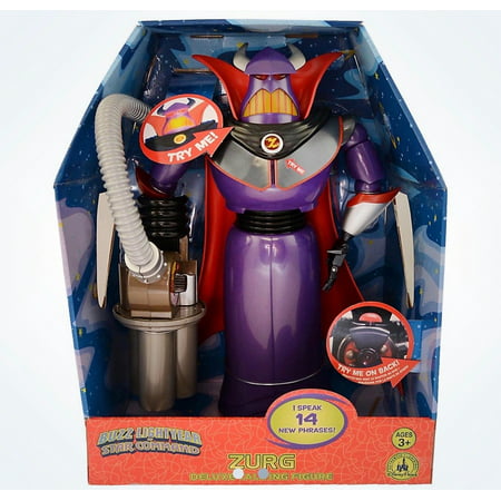 Disney Parks Toy Story Deluxe Zurg Talking Light Up Toy New with