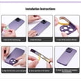 thumbnail image 5 of Camera Lens Corner Edge Protector - Frameless TPU Case for iPhone 14, 13, 12 Pro Max, 5 of 5