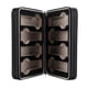 thumbnail image 2 of Caja de reloj portátil de 8 rejillas de cuero sintético con cremallera y organizador de almacenamiento para relojes de pulsera, 2 of 11