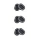 thumbnail image 2 of Sidaley Almohadillas para los oídos Cojín de cuero Accesorios de cancelación de ruido Ellipse Orejeras Reemplazo de la cubierta para auriculares Type1 NO1, 2 of 6