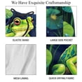thumbnail image 4 of luoweisi Men's Beach Shorts Quick Dry Swim Trunks with Mesh Lining Frog L, 4 of 5