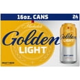 thumbnail image 3 of Michelob Golden Light Draft American Beer, 24 pack 16 fl. oz. Cans, 4.1% ABV, 3 of 6