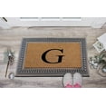 thumbnail image 6 of A1HC First Impression Rubber and Coir, Brown/Beige 24" X 39" Heavy Duty Outdoor Monogrammed Doormat, 6 of 8