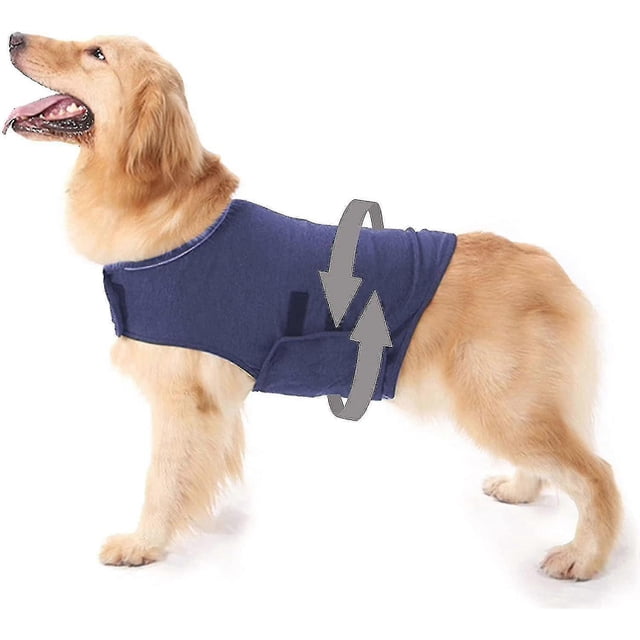 Dog Anti Anxiety Vest For Vet Visit, Travel And Separation, Suitable For Small Medium Large Dogs
