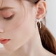 thumbnail image 5 of Pendientes de lazo de perlas para las mujeres Pendientes de la gota de la perla nudo colgante Pendientes de lazo para las mujeres Chica para Regalos, 5 of 8