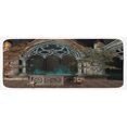 thumbnail image 1 of Gothic Kitchen Mat, Patio with Enchanted Wishing Well Ivy on Antique Gateway to Forest, Plush Decorative Kitchen Mat with Non Slip Backing, 47" X 19", Grey Teal, by Ambesonne, 1 of 1