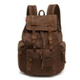 thumbnail image 1 of Mochila AUGUR de lona vintage de gran capacidad para viajes, 1 of 8
