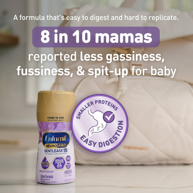 Enfamil NeuroPro Gentlease Ready-to-Feed Baby Formula for Easing