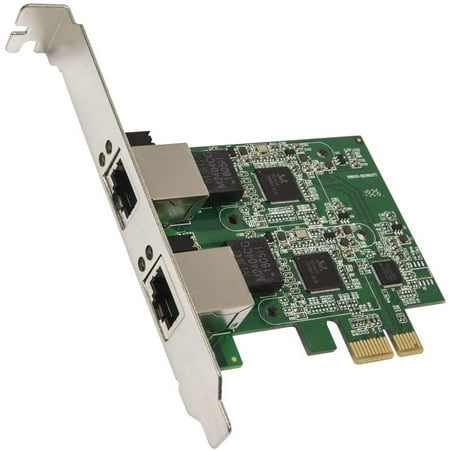 Dual 2 5 Gigabit Ethernet Pci Express Pci E Network Controller Card 10 100 1000 Mbps Rj45 Lan Adapter Low Profile Walmart Canada