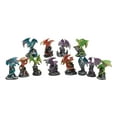 thumbnail image 6 of Medieval Mini Dragons Guarding King's Landing Castle Fortress Display Statue Set, 6 of 10