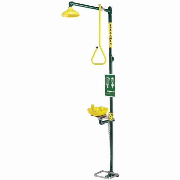 Speakman Se-697-Hfo Traditional Combination Emergency Shower Station - MultiColor