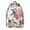 Aesthetic Wildfl, variant on Palm Inspired Floral Backpack, Hawaiian Tropical Leaf School Bag with Jungle Leaves Pattern, Vibrant Summer Design, Beach Vacation Aesthetic