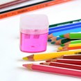 thumbnail image 4 of OUNONA 12pcs Pencil Sharpeners Pencil Sharpening Tool Plastic Rose Red for Office Supplies, 4 of 6