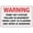 Warning Sign 3, variant on Warning Hot Works Permits Required Warning Security Outdoor Sign - 8"x12", Reflective, Weatherproof - Factory, Warehouse, Construction Site, Workshop