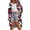 A02 Red, variant on Kimono Cardigans for Women Open Front Half Sleeve Boho Tropical Print Cover Up Sheer Chiffon Duster Lightweight Summer Casual Daily Outerwear
