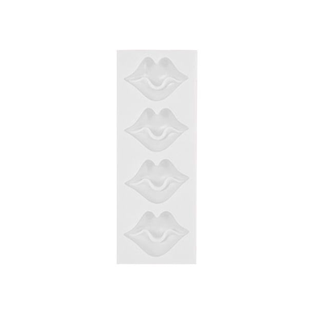 Molde de silicona para decoración de pasteles de Chocolate con labios rojos creativos DIY Wmkox8yii FHAKJF2363