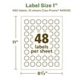 thumbnail image 6 of Avery EcoFriendly Starburst Labels, 1", 480ct, 6 of 10
