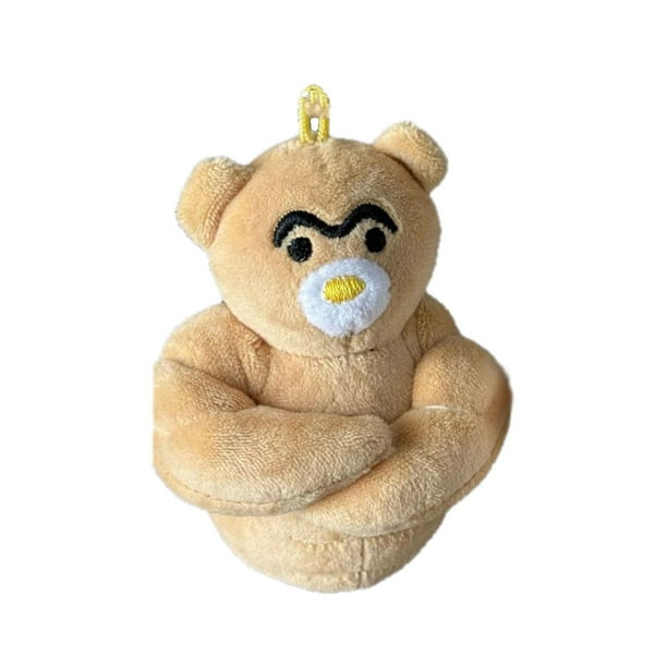 2025 Lindo Contraste Lindo Deportes Músculo Oso Llavero Decoración Moda Juego
