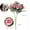 C, variant on 15 HeadsFake Roses Artificial Flowers for Outdoors Spring Valentines Day Decorations, UV Resistant Fake Flower Bouquet Faux Silk Roses for Wedding Home Cemetery Summer Decor