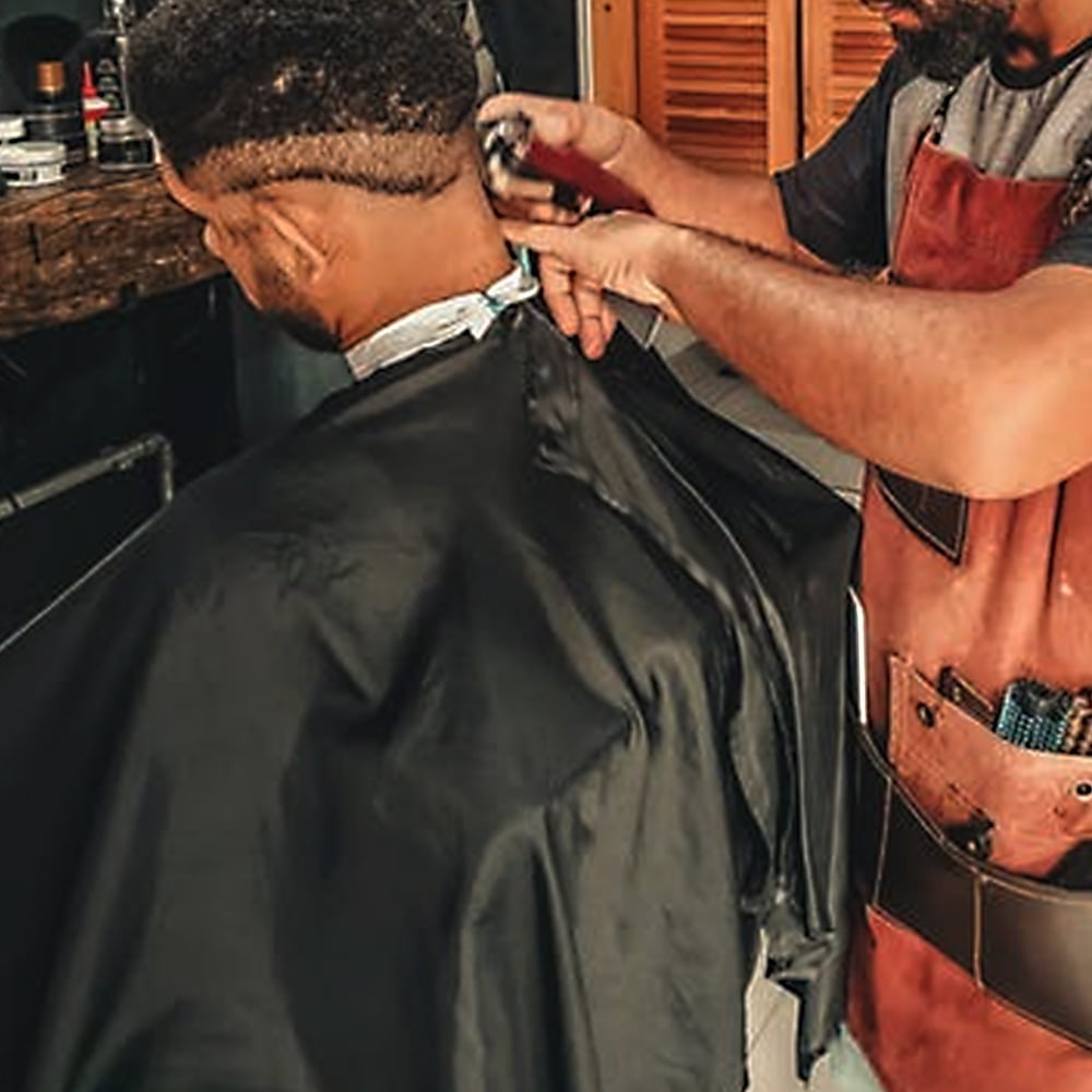 Barber/Stylist T.Money on X: Brown LV #Barber #salon #hair cutting and # styling #Barbercape 55”X60”    / X