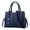 Dark Blue, variant on Purse and Handbags for Women Leather Tote Shoulder Handle Satchel Bags Ladies Large Capacity Bag with Adjustable Strap