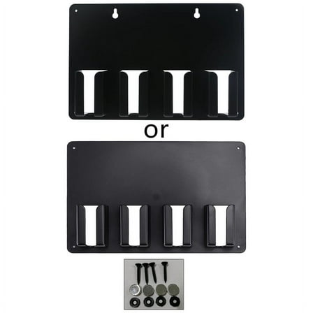 XISAOK Wall-mounted Barber Cutter Hair Clipper Storage Rack Holder Stand Tool