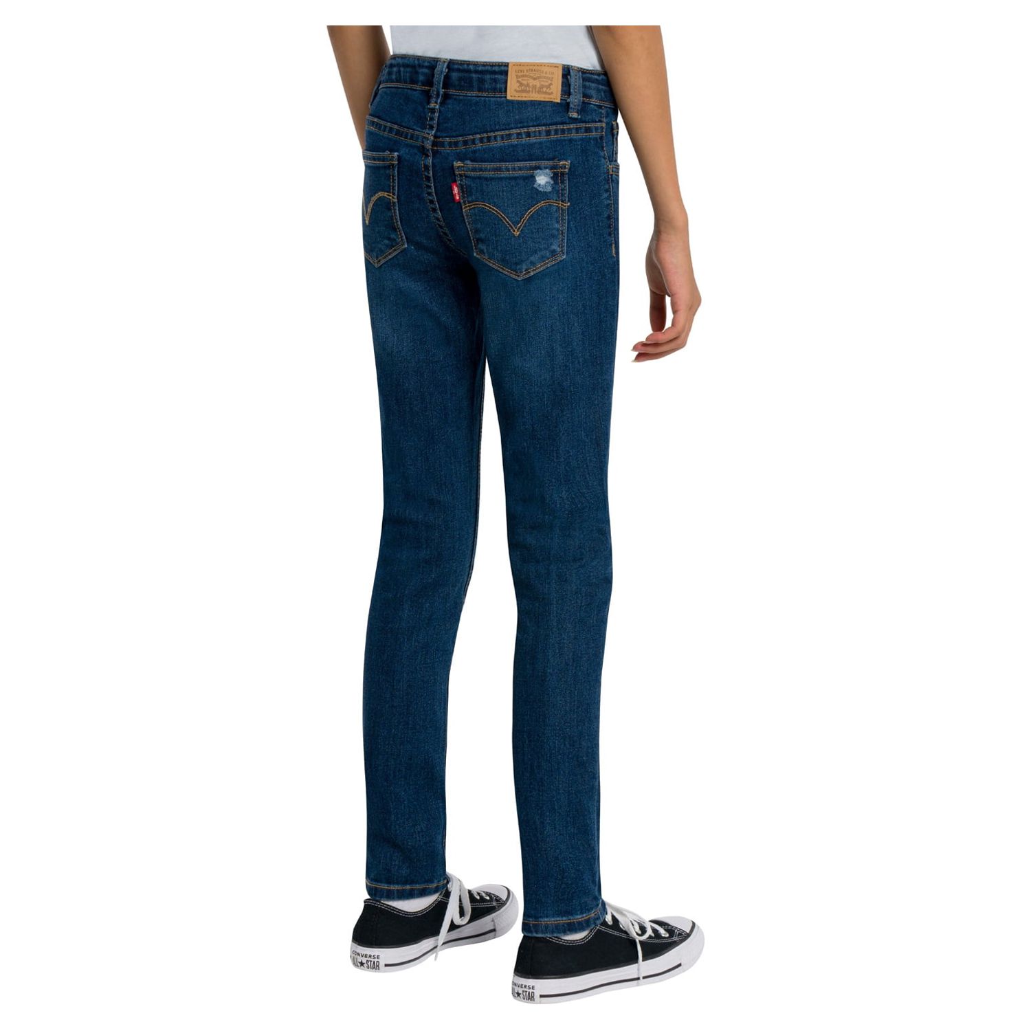 Levi's Girls' 710 Super Skinny Fit Jeans, Sizes 4-16 - image 4 of 6