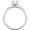 thumbnail image 3 of Emerald Diamond Solitaire Engagement Ring,14K White Gold 0.78 Ct,E Color,VVS1 Clarity IGL Certified, 3 of 4