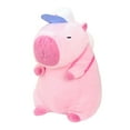 thumbnail image 2 of Carpincho de peluche de juguete Carpincho de juguete Animal muñeca cómoda suave figura de peluche de juguete Carpincho de peluche muñeco de Rosa 22cm, 2 of 7