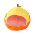 thumbnail image 3 of Featchar tocada divertida y cómoda sombrero de naranja para suministros de favores de fiesta de Halloween, 3 of 8