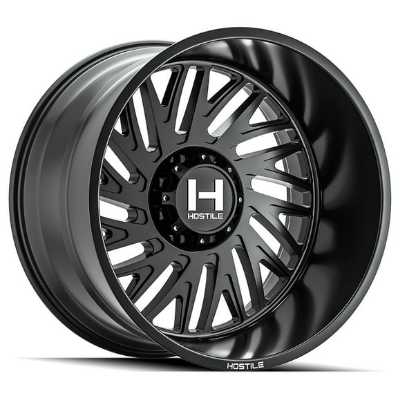 22x12 Hostile H131 Syclone Asphalt (Satin Black) Wheel 8x180 (-44mm)