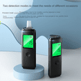 thumbnail image 2 of Rechargeable Breathalyzer Portable Breathalyzer Tester for Individuals and Homes Drunk Driving Insufflation Tester,1 x Tester 1 x Charging cable 5 x blowpipe,Photo Color, 2 of 5
