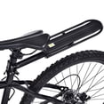 thumbnail image 1 of Portaequipajes de aleación de aluminio para bicicleta, portaequipajes de liberación rápida, asiento trasero para ciclismo, 1 of 10