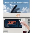 thumbnail image 4 of VEVOR RV Vent Roof Fan 14 inch 10-Speed Reversible with Remote Control, 4 of 9