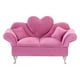 thumbnail image 1 of Lindo joyero con espejo, elegante, portátil, color rosa, con forma de chaise, organizador de pendientes, para armario, dormitorio, tocador, 1 of 9