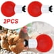 thumbnail image 1 of (6 Piezas) (una Roja Y Blanca) Bebedero Automático para Corral Máquina Automática para Pollo para Pollo Bebedero para Pollo, 1 of 6