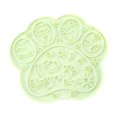 thumbnail image 2 of Silicone Pet Mat 8 Inch Dog Licking Mat Slow Feeder for Dogs Relaxation Relief Pet Feeding Mat Non Slip Green Puppy Cat Treat Pad, 1 Pack, 2 of 6