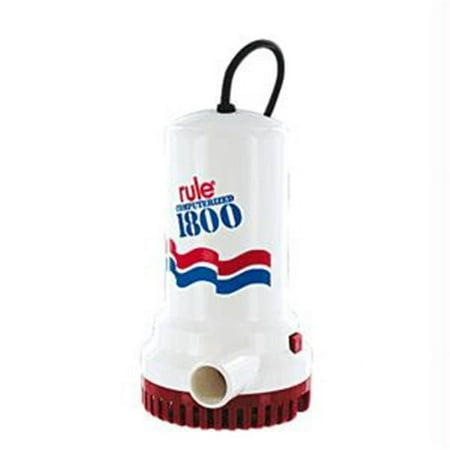 UPC: 0042237083463 | Rule A53D 1800 GPH Non-Automatic 110V Pump