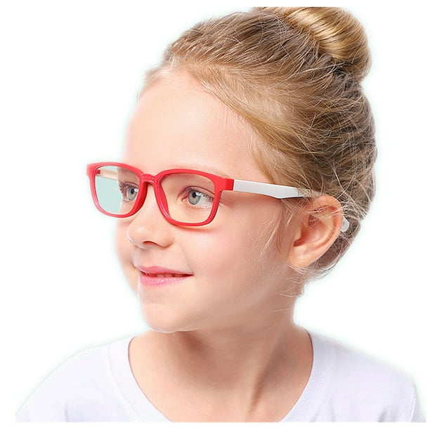 Children Antiblue Light Silicone Goggles Eyewear Frame Optical Glasses
